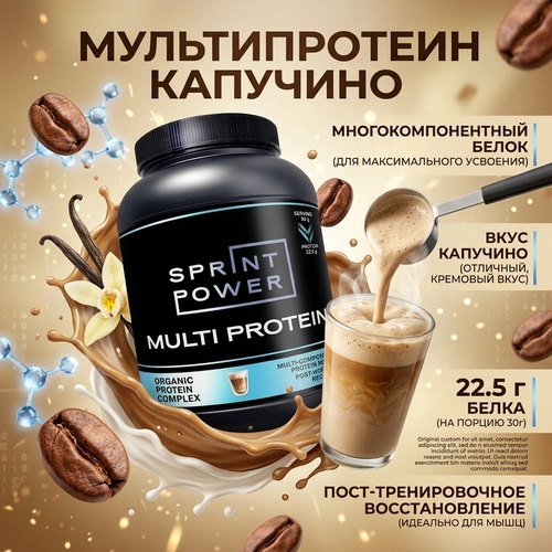 МУЛЬТИ ПРОТЕИН MULTI PROTEIN SPRINT POWER